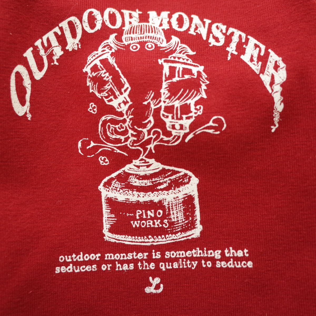 【BLACK DESIGN】PINO WORKS アウトドアモンスター コラボ OUTDOOR MONSTER シェラカップ | pinoworks