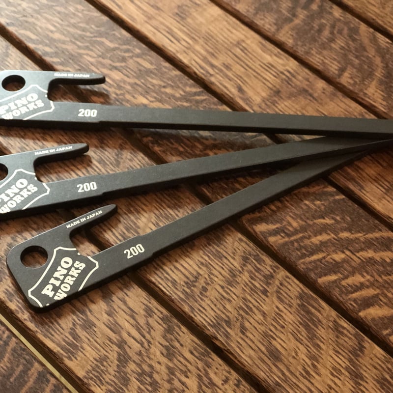 PINOPEG BLACK 200 10本セット【レザーケース付】 | pinoworks