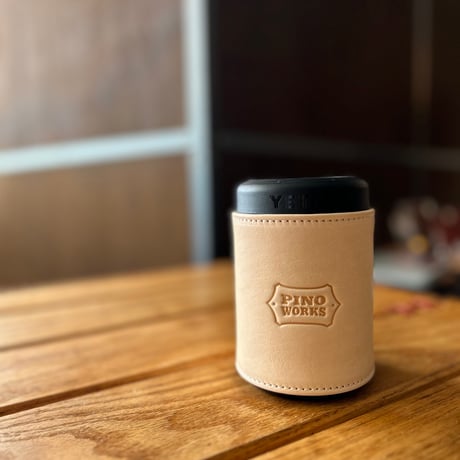 YETI ランブラー用 保冷缶レザージャケット