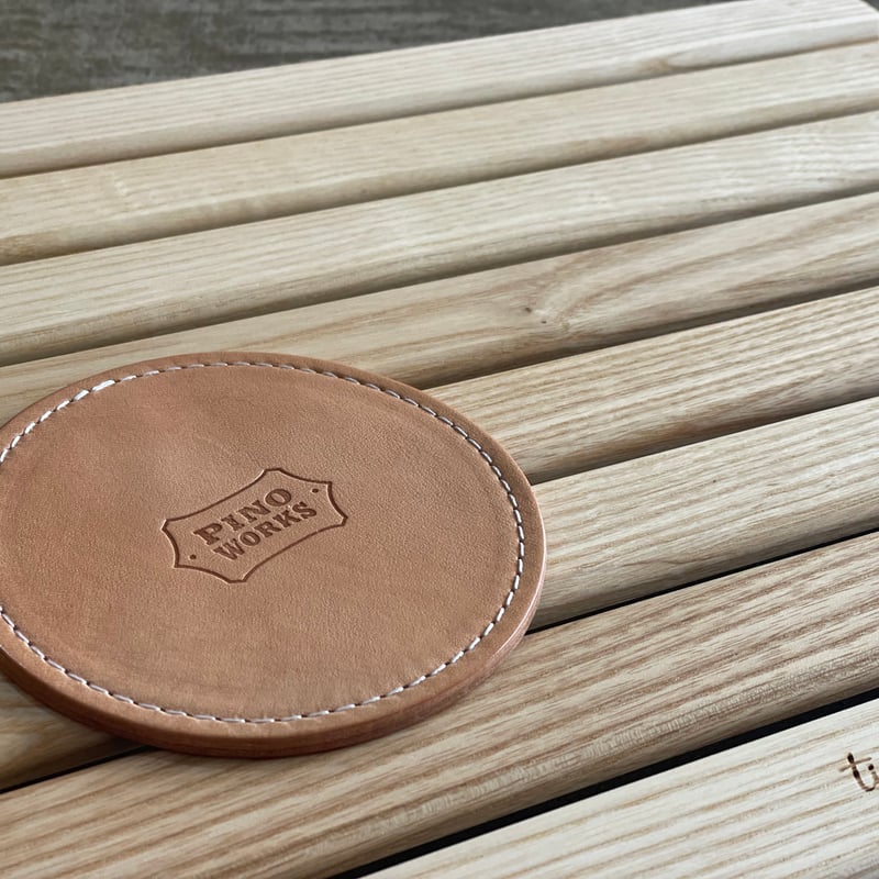 LEATHER COASTER | pinoworks