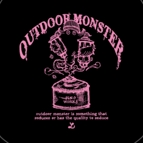 OUTDOORMONSTER×pinoworks DOG-T(5Lサイズ)