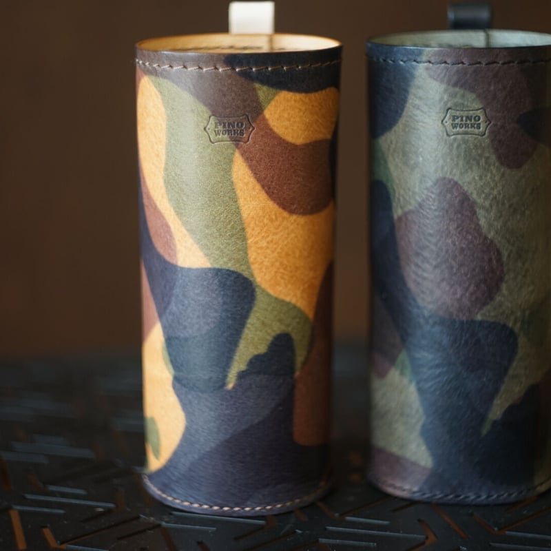 新品未使用　ピノワークス　CB缶レザージャケット　黒　pino works CB缶レザージャケット CAMO | pinoworks