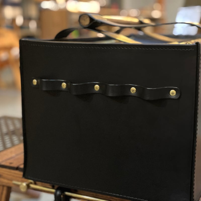 【美品】pinoworks ピノワークス レザーコンテナ　XL 受注生産※レザーコンテナ XL | pinoworks