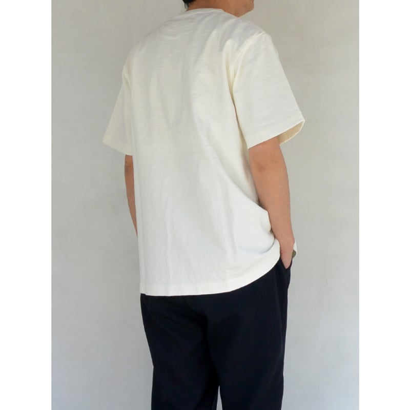 Jackman Dotsume Pocket T-Shirt 度詰めポケットT半袖 Off W