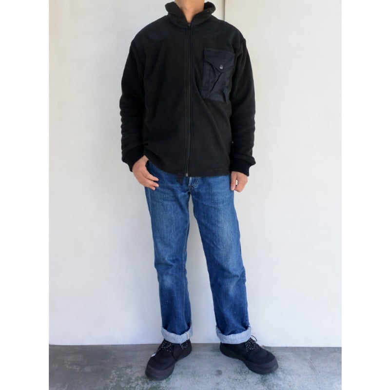 ブルゾン WIND AND SEA REFLECTION IECS FLEECE XL カナダ軍TYPE IECS フリースジャケット BK | Little by Little