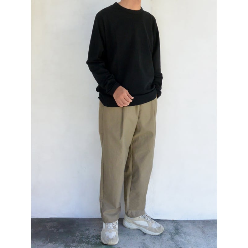 Jackman Lead-Off LST-Shirt リードオフロングTシャツ Black |