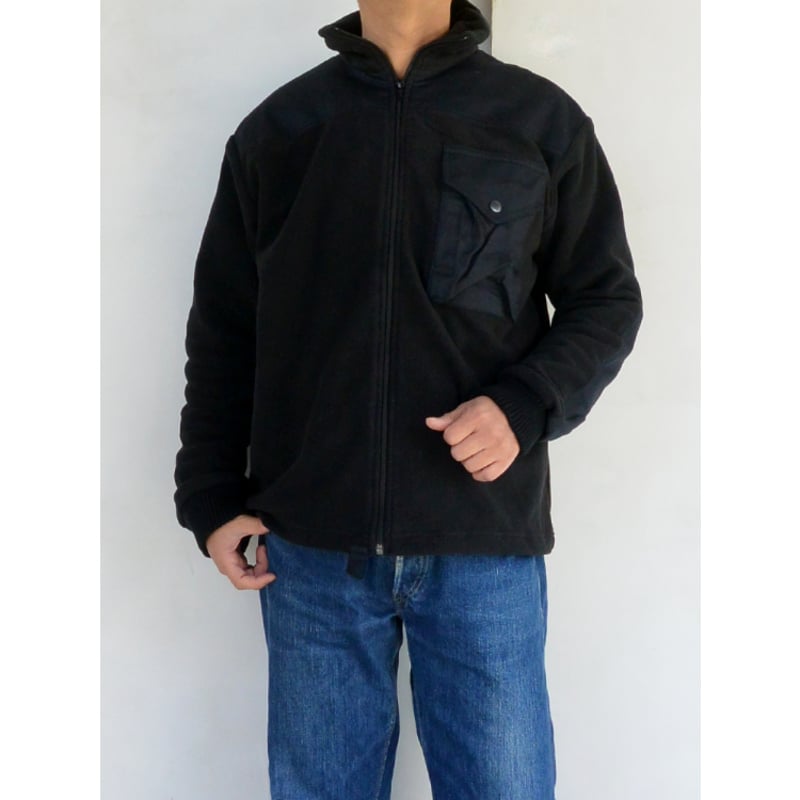 カナダ軍TYPE IECS フリースジャケット BK | Little by Little