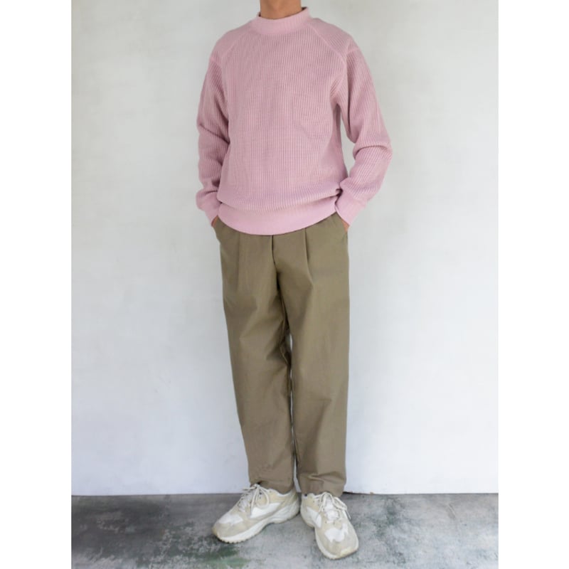Jackman ジャックマン JM7200 WAFFLE MIDNECK ワッフルミッドネック