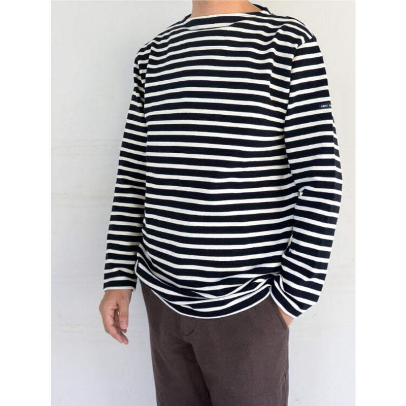 SAINT JAMES OUESSANT BORDER ウエッソンボーダー (NOIR/ECR