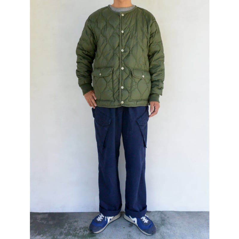 TAIONミリタリー クルーネック ダウンジャケット ミリタリー クルーネック ダウンジャケット – TAIONインナー