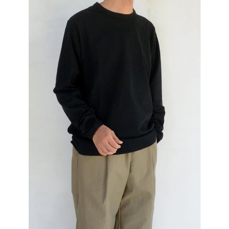 Jackman Lead-Off LST-Shirt リードオフロングTシャツ Black |