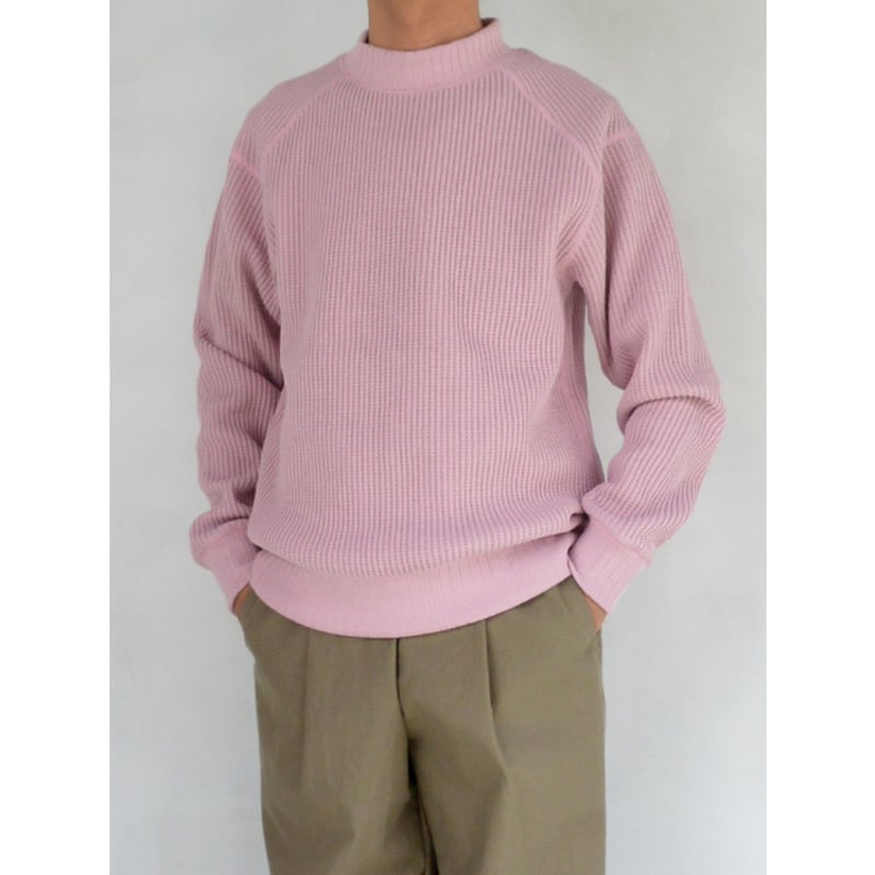 Jackman ジャックマン JM7200 WAFFLE MIDNECK ワッフルミッドネック