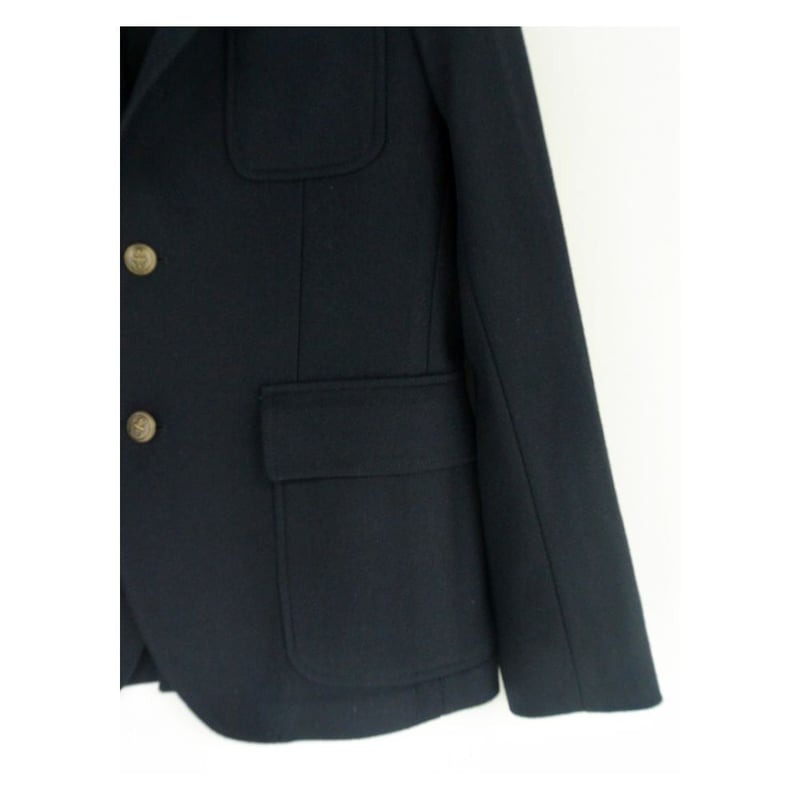 arbre(アルブル)3B Wool JACKET NAVY | Little by Little