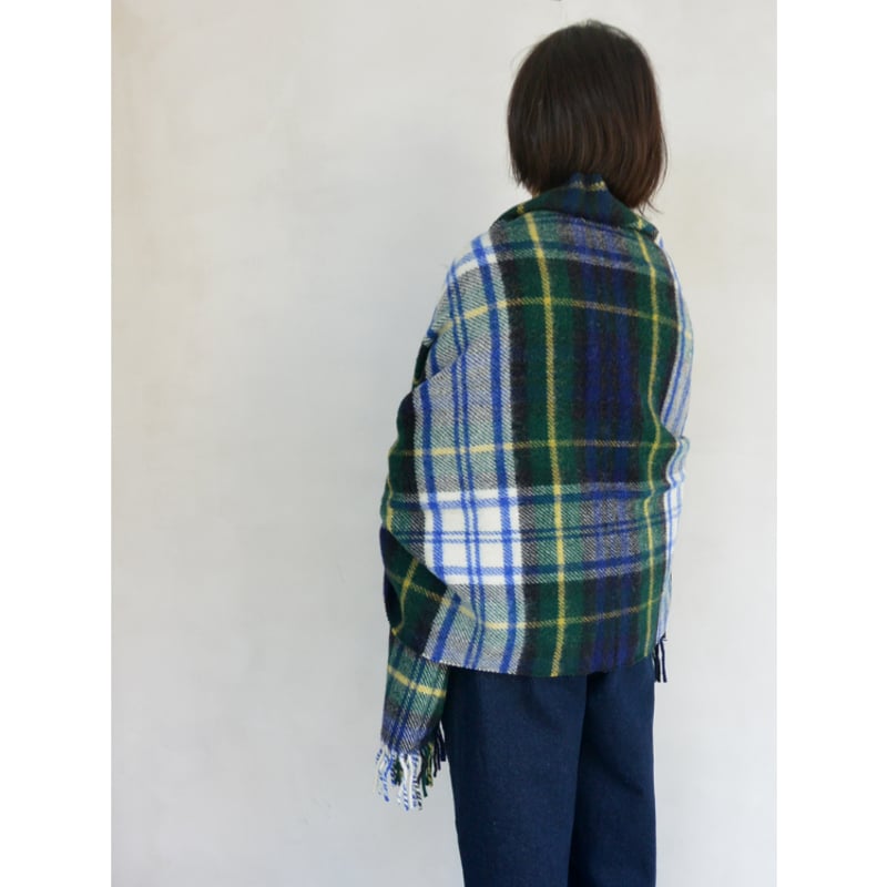 ラスト1枚】Tweedmill (ツイードミル)ウールブランケット 大判