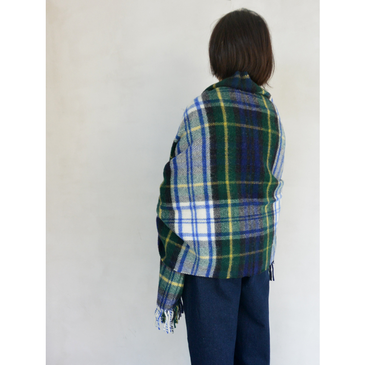 ラスト1枚】Tweedmill (ツイードミル)ウールブランケット 大判