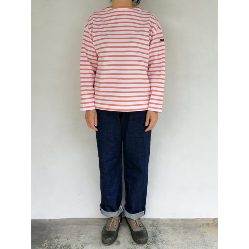 SAINT JAMES  OUESSANT ドロップショルダー 長袖ドロップショルダー［ダークグリーン］：セントジェームス