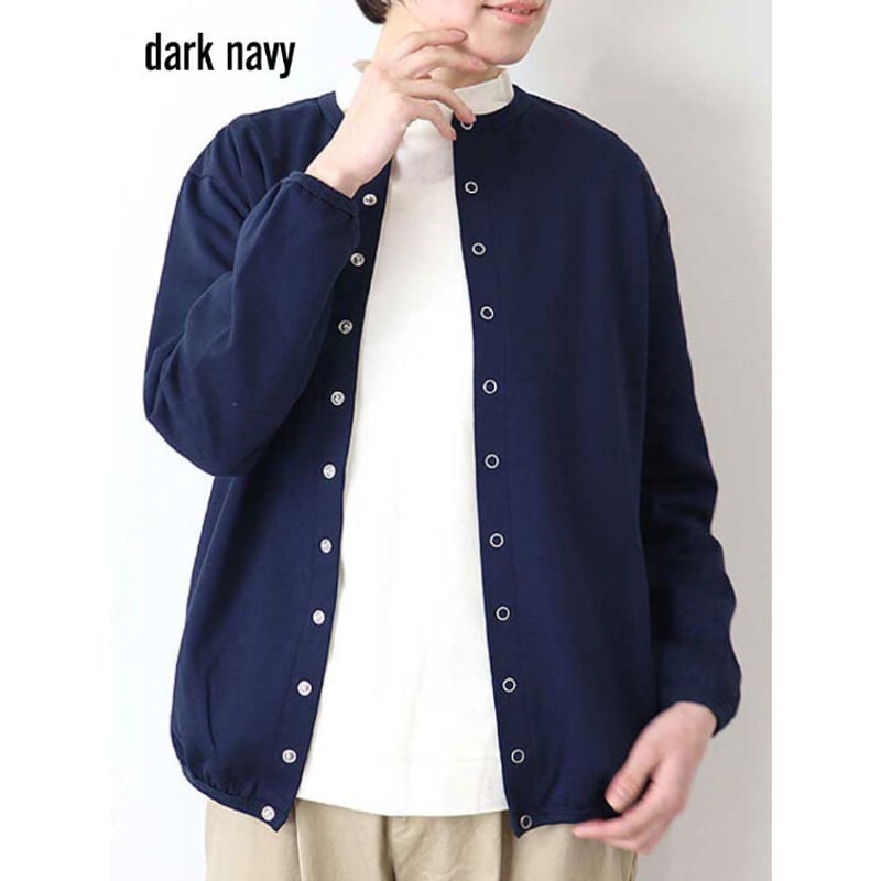 再入荷】harmonie - 裏毛 リングドットボタンカーディガン
