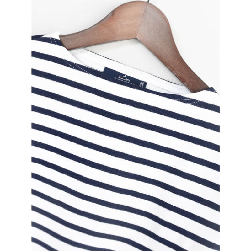 SAINT JAMES セントジェームス OUESSANT ウエッソンボーダー NEIGE/M