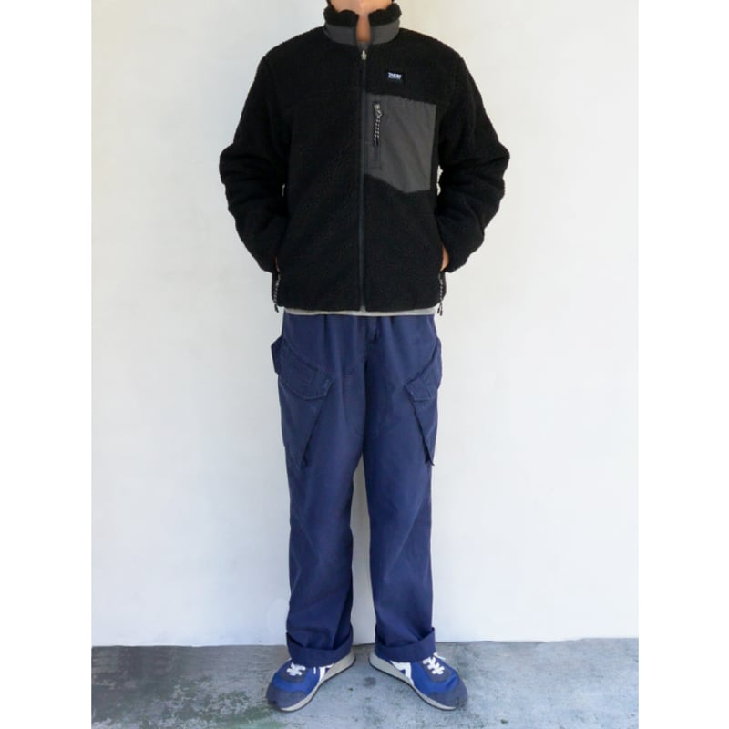 UNISEX】TAION マウンテン リバーシブル ダウン×ボア ジャケット BK