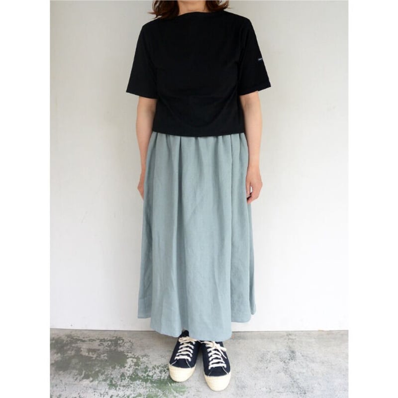 SAINT JAMES(セントジェームス) PIRIAC 半袖Tシャツ NOIR | Litt SAINT JAMES(セントジェームス) PIRIAC 半袖Tシャツ NOIR | Litt