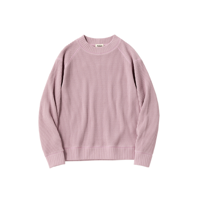 Jackman ジャックマン JM7200 WAFFLE MIDNECK ワッフルミッドネック