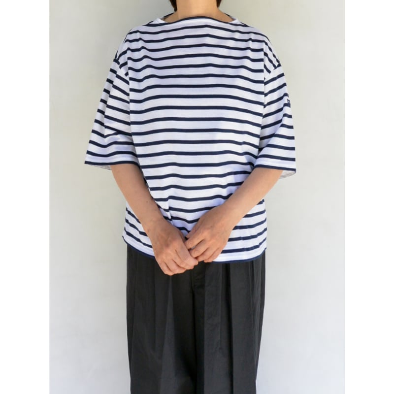 【新品タグ付き】SAINT JAMES PIRIAC TEELOOSE 白　T3 セントジェームス ピリアック ルーズT 『PIRIAC TEE LOOSE