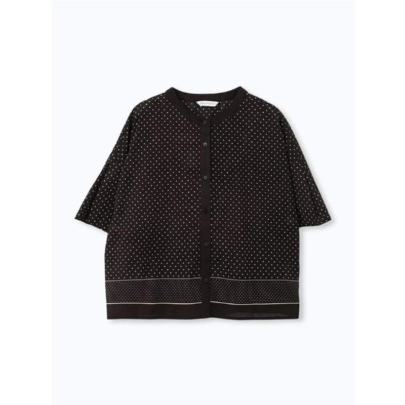 再入荷なし】PONT DE CHALONS(ポンデシャロン)ドット柄パネルプリント