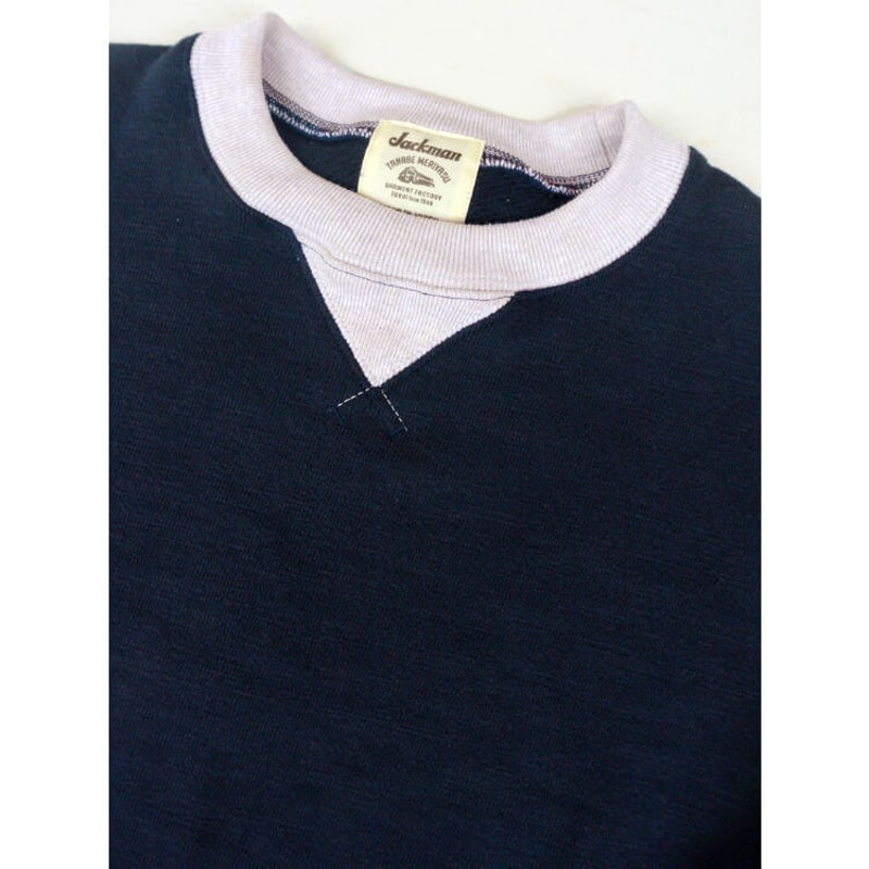 期間限定】Jackman ジャックマン JM7872 GG Sweat Crewneck N