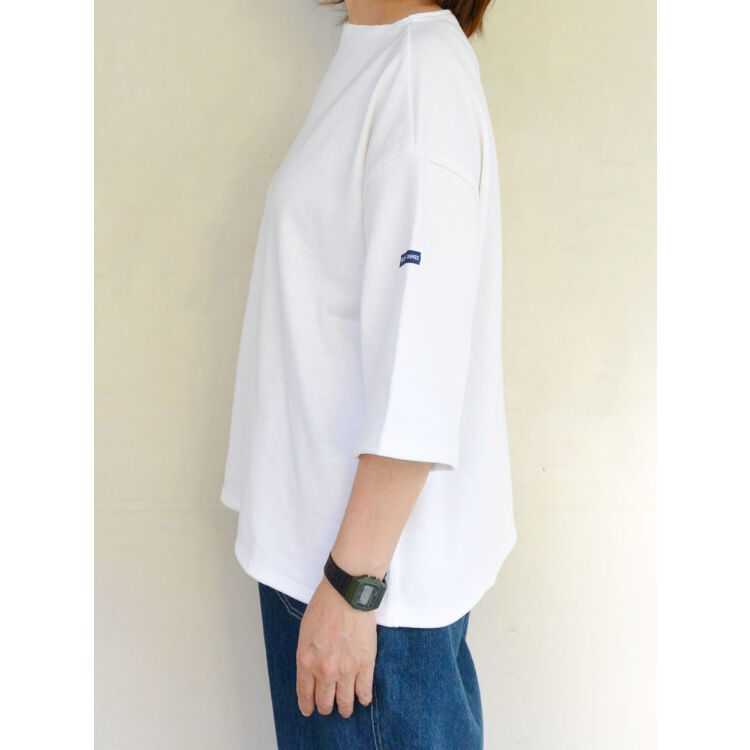 SAINT JAMES セントジェームス TEELOOSE 五分袖ドロップショルダー NEI