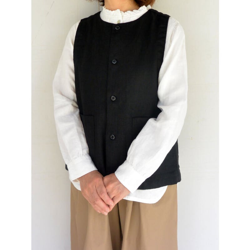 次回入荷未定】HEAVENLY(ヘブンリー) HEAVY LINEN VEST リネンベスト...