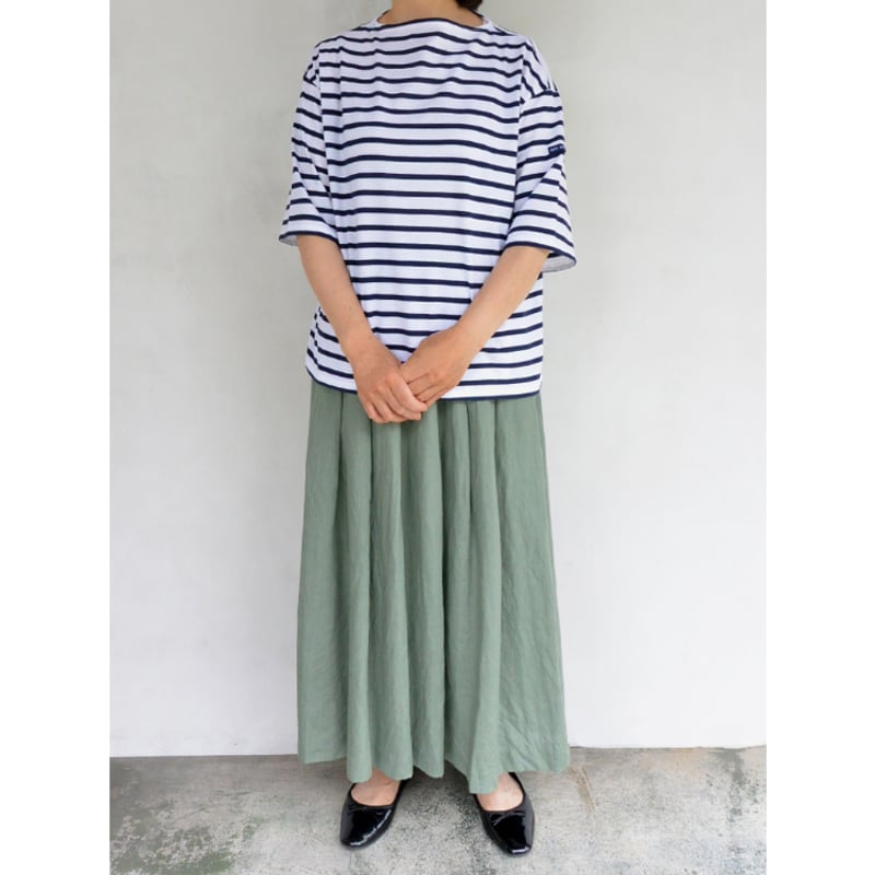 【新品タグ付き】SAINT JAMES PIRIAC TEELOOSE 白　T3 SAINT JAMES [PIRIAC TEE LOOSE SOLID] [sl-21jc8733] セント