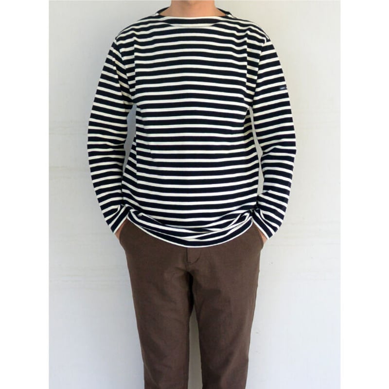 SAINT JAMES OUESSANT BORDER ウエッソンボーダー (NOIR/ECR