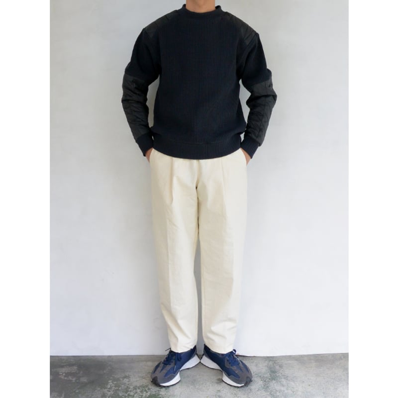 Jackman Back Nep Umps Pantsアンプスパンツ ECRU | Littl