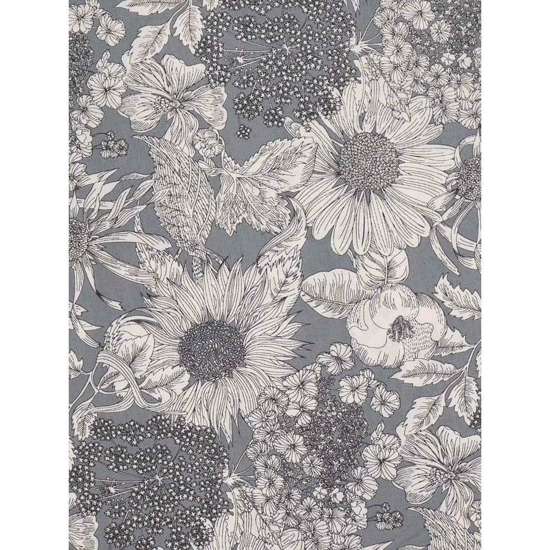 sosotto(ソソット)LIBERTY PRINTチビ衿ピンタック前開きワンピース | Li