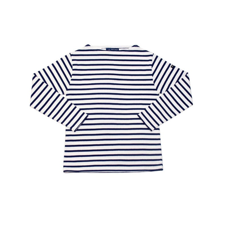 SAINT JAMES セントジェームス OUESSANT ウエッソンボーダー NEIGE/M