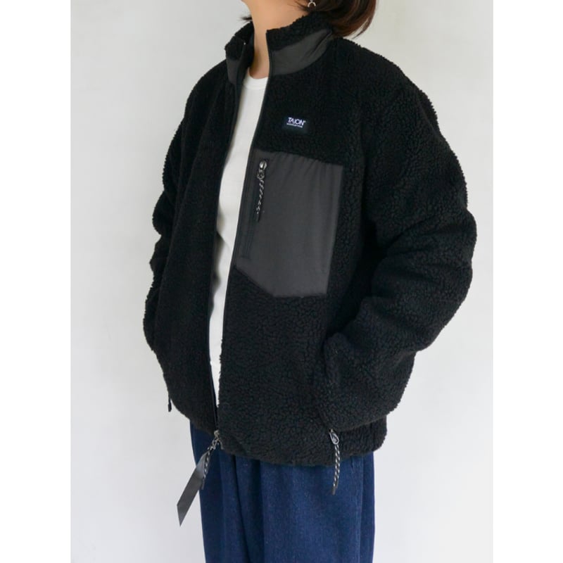 DESCENTE×NAKANO転写ダウディガンリバーシブルダウンジャケットほぼ日 UNISEX】TAION マウンテン リバーシブル ダウン×ボア ジャケット BK