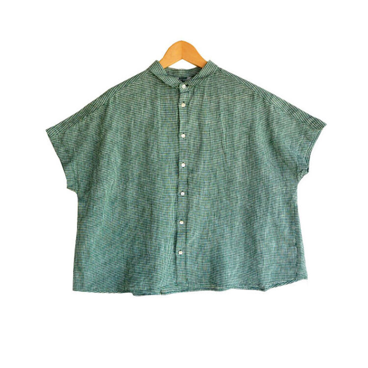 再入荷なしです】HEAVENLY(ヘブンリー)リネンギンガムショート