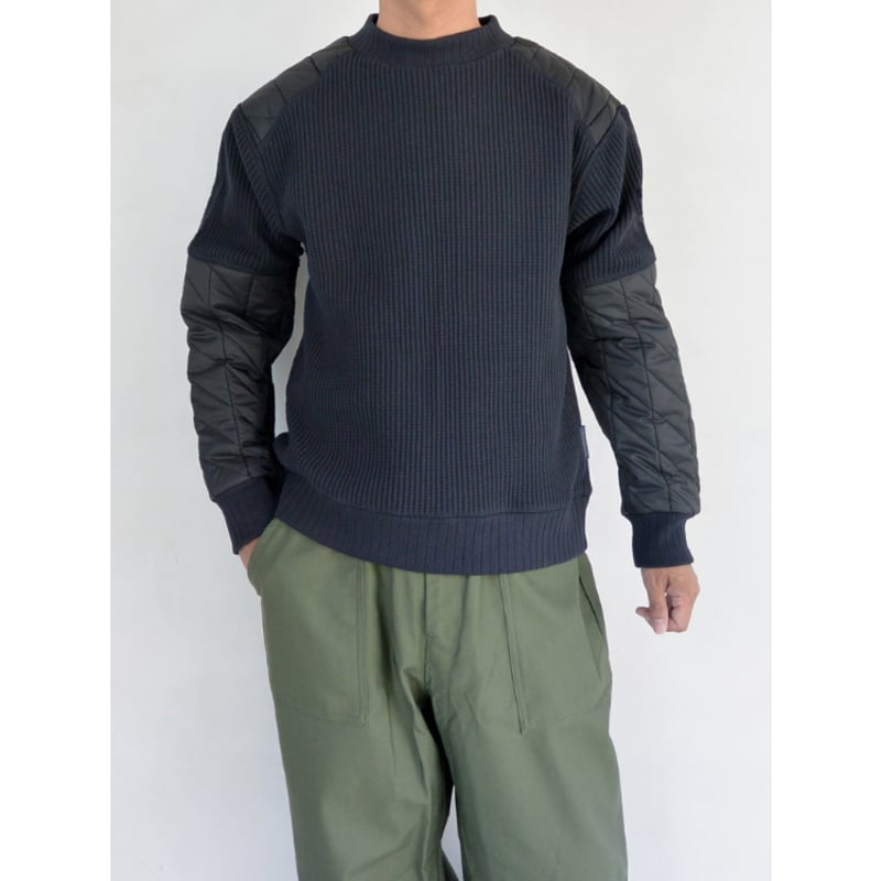 Jackman×LAVENHAM Waffle Armored Midneck 再入荷無し】Jackman