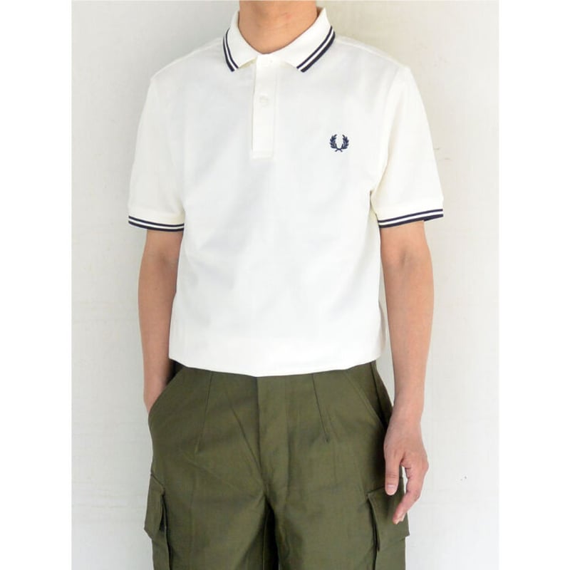 FRED PERRY M3600 The Fred Perry Shirt 【ECRU / D