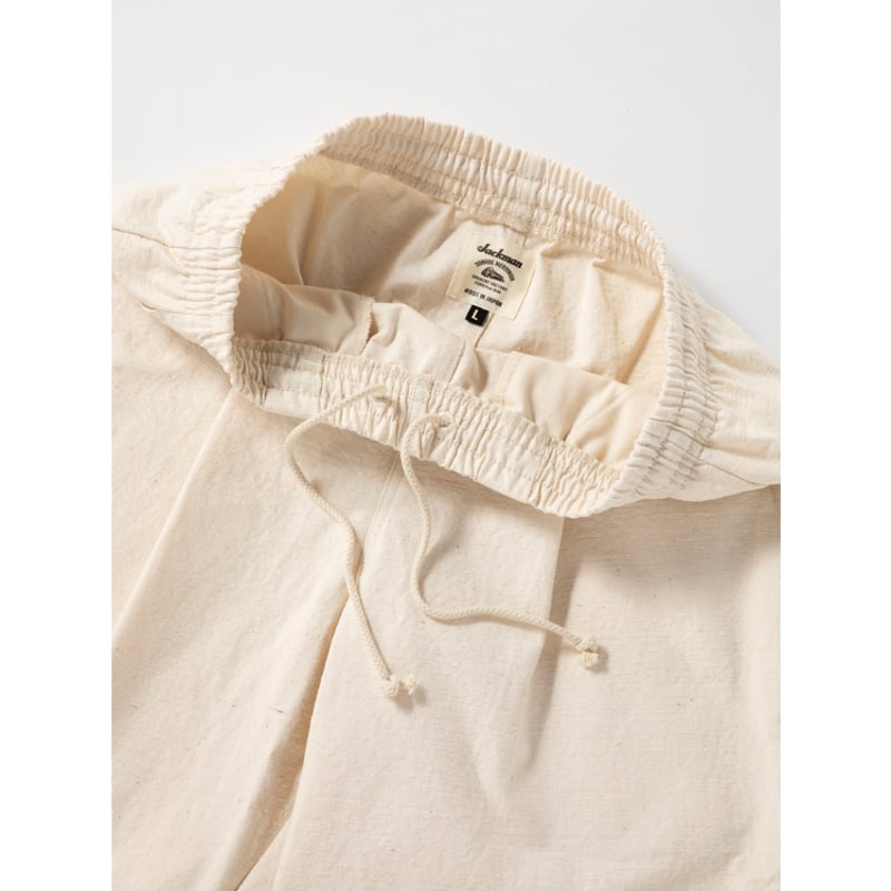 パンツ jackman Back Nep Umps Pants ecru S Jackman Back Nep Umps Pantsアンプスパンツ ECRU | Littl