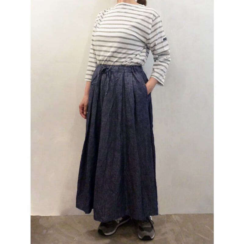 ina イナ　新品値札付き❗リネンスカート　¥14300 ina イナ 新品値札付き❗リネンスカート ¥14300