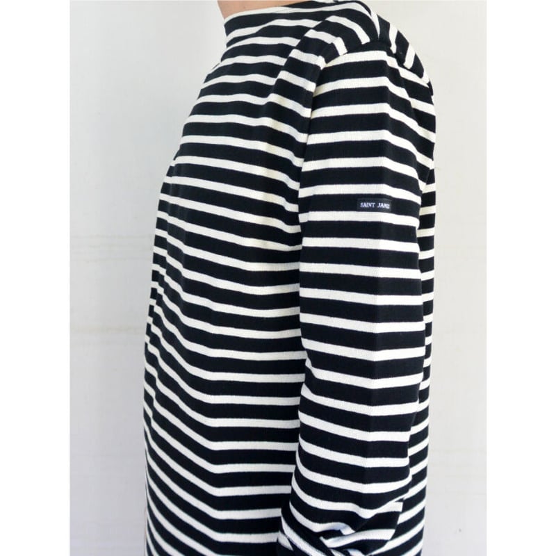 SAINT JAMES OUESSANT BORDER ウエッソンボーダー (NOIR/ECR