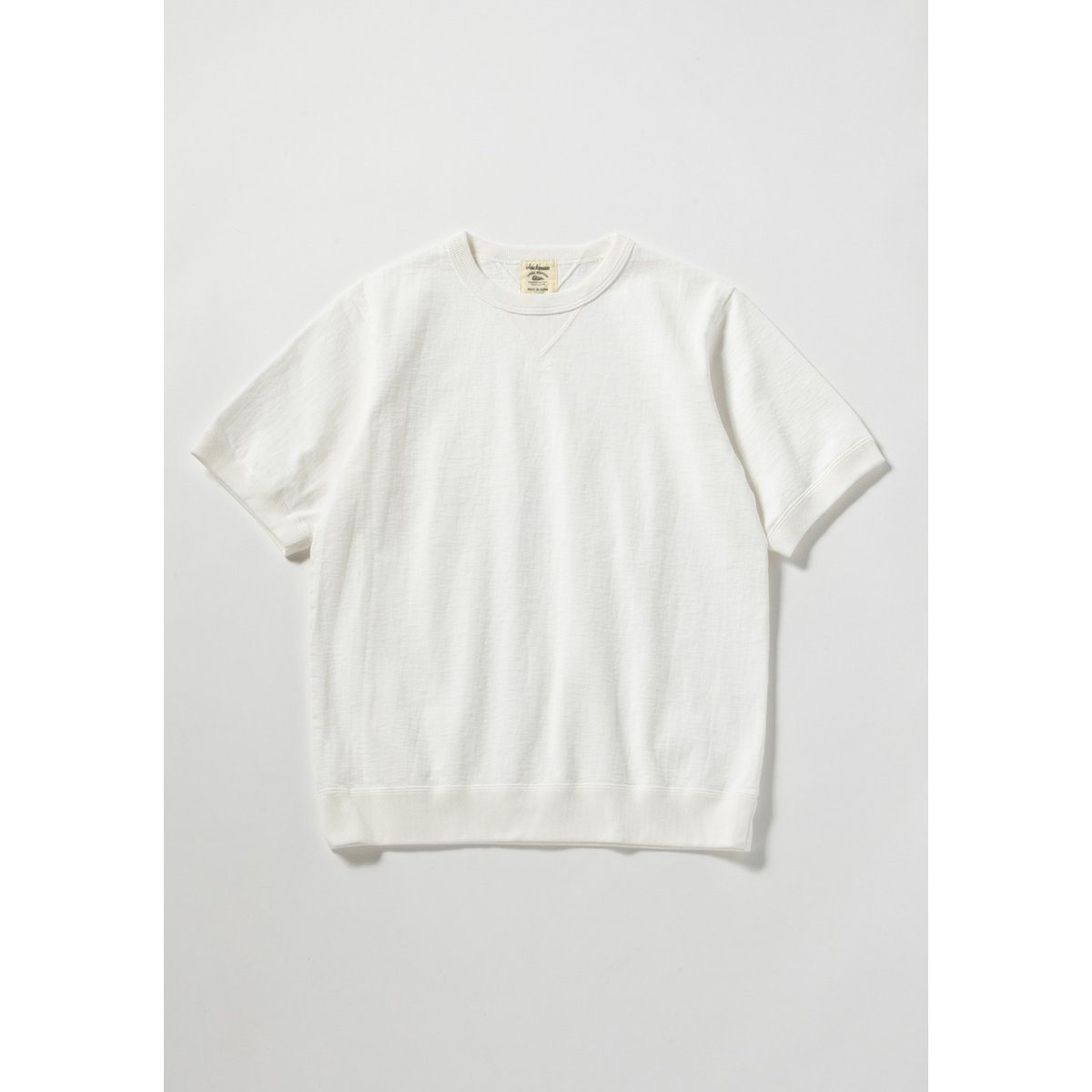 Jackman Dotsume Rib T-shirt 度詰めリブTシャツ Off White