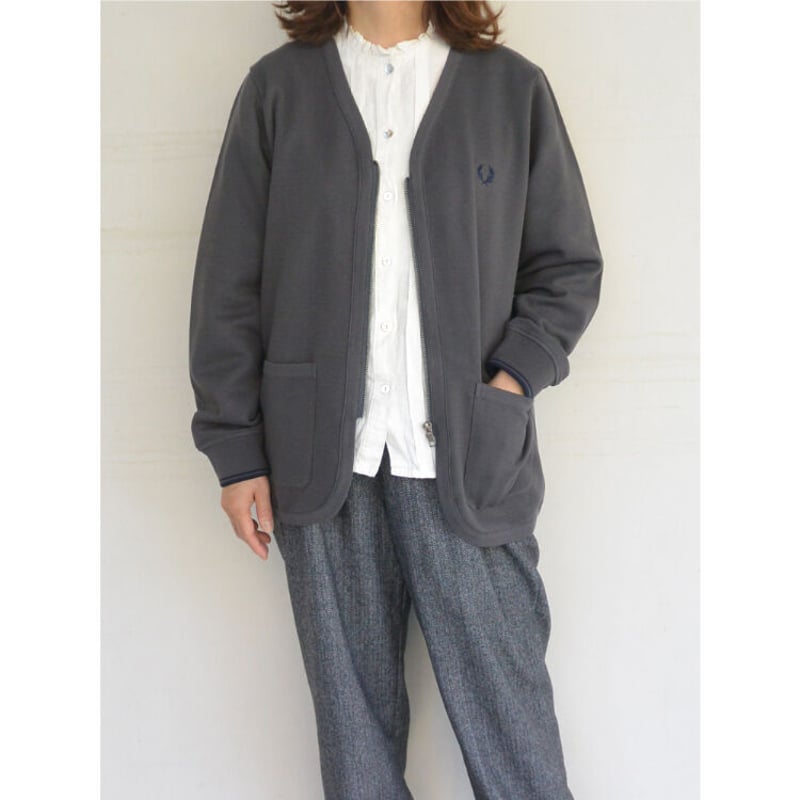 FRED PERRY ジップスルーカーディガン Zip Through V Neck Card FRED PERRY ジップスルーカーディガン Zip Through V Neck Card