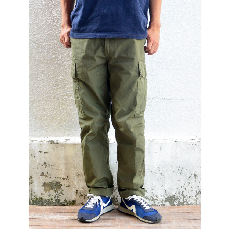 再入荷無し】orslow Easy Cargo Pants イージーカーゴパンツ ARMY