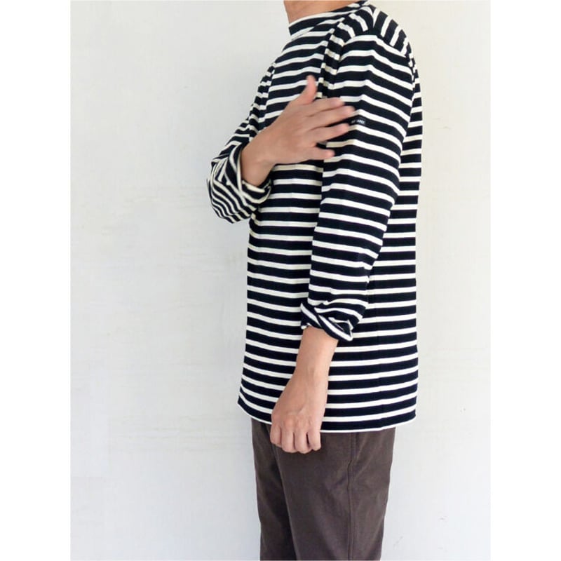 SAINT JAMES OUESSANT BORDER ウエッソンボーダー (NOIR/ECR