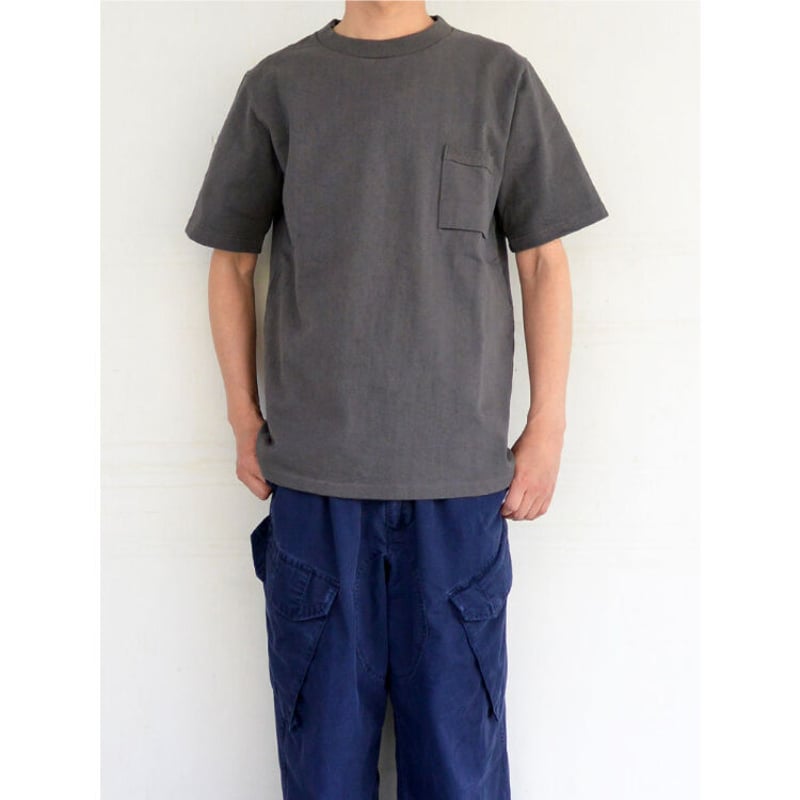 Jackman Dotsume Pocket Tシャツ L グレー Dotsume Pocket T-shirt（Tシャツ/カットソー）｜Jackman