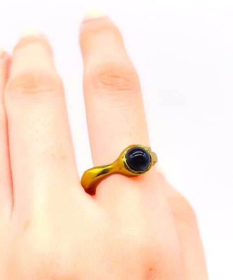 minamo ring-onyx-オニキスsilver925