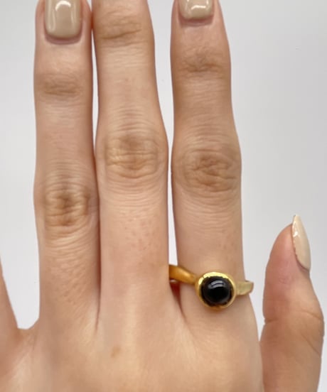 minamo ring-onyx-オニキスsilver925