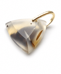 piece of earth pendant top-モンタナアゲート-